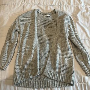 Grey Hollister Cardigan